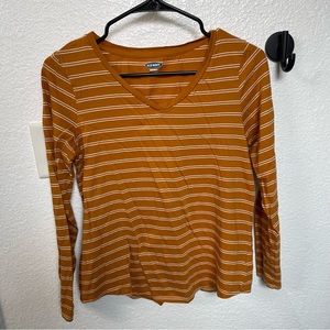 Old Navy | Women’s Mustard Long Sleeve T | Small